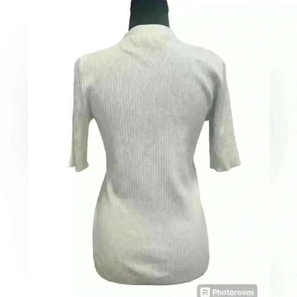 Prich Women’s Two Knit Ribbed Tops Blue And White - Picture 7 of 10